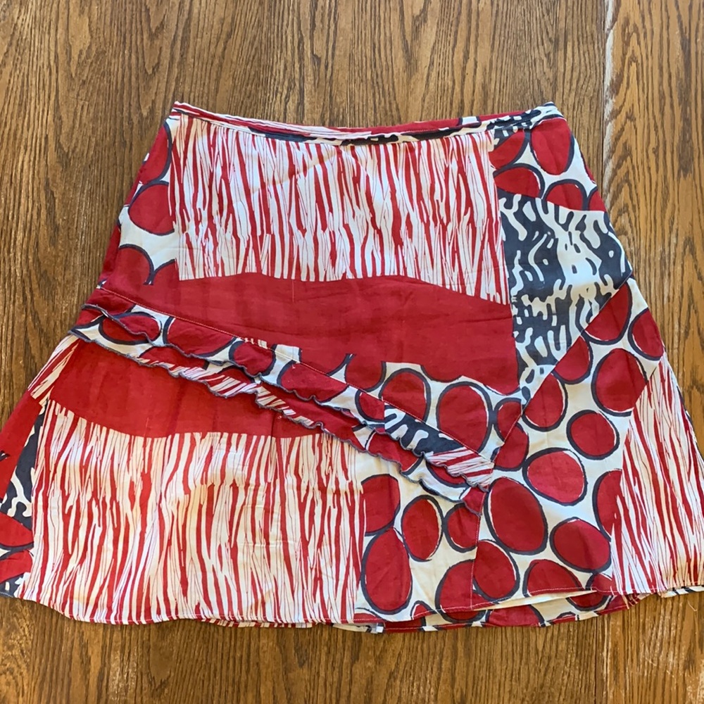 Sandwich flair skirt